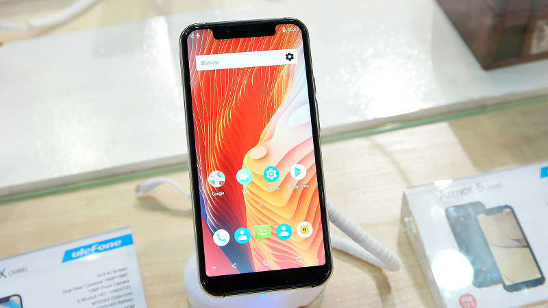 Here’s another shot of the of the Ulefone T2 Pro. Are you sick of notches yet?